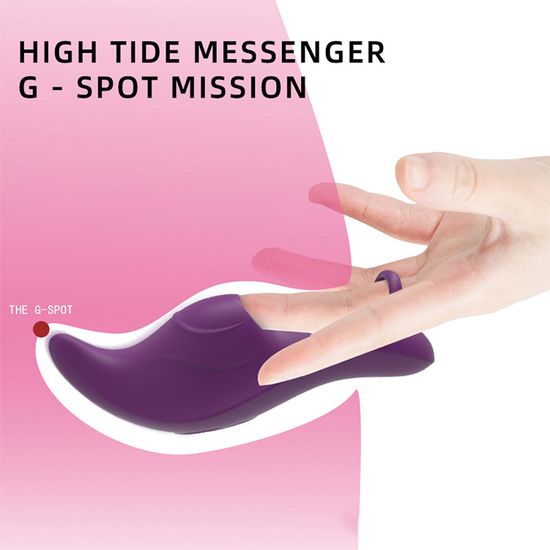 Finger Sleeve Vibrator Kanggo Wanita